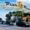 Panama City Beach, Florida - Pier Park is blocks of specialty stores, restaurants, colorful buildings and fun.