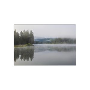 Satin Print (300gsm) - Fog Over Lake Selmac Oregon