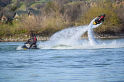 Water Jet propelled surf board and pack in Redding, California