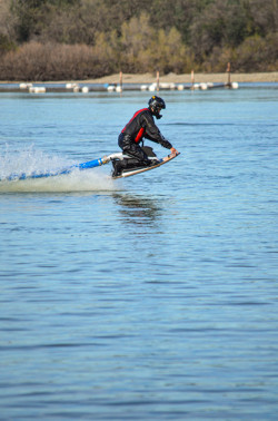 Water Jet propelled surf board and pack in Redding, California