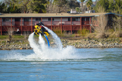Water Jet propelled surf board and pack in Redding, California