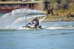 Water Jet propelled surf board and pack in Redding, California