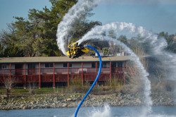 Water Jet propelled surf board and pack in Redding, California
